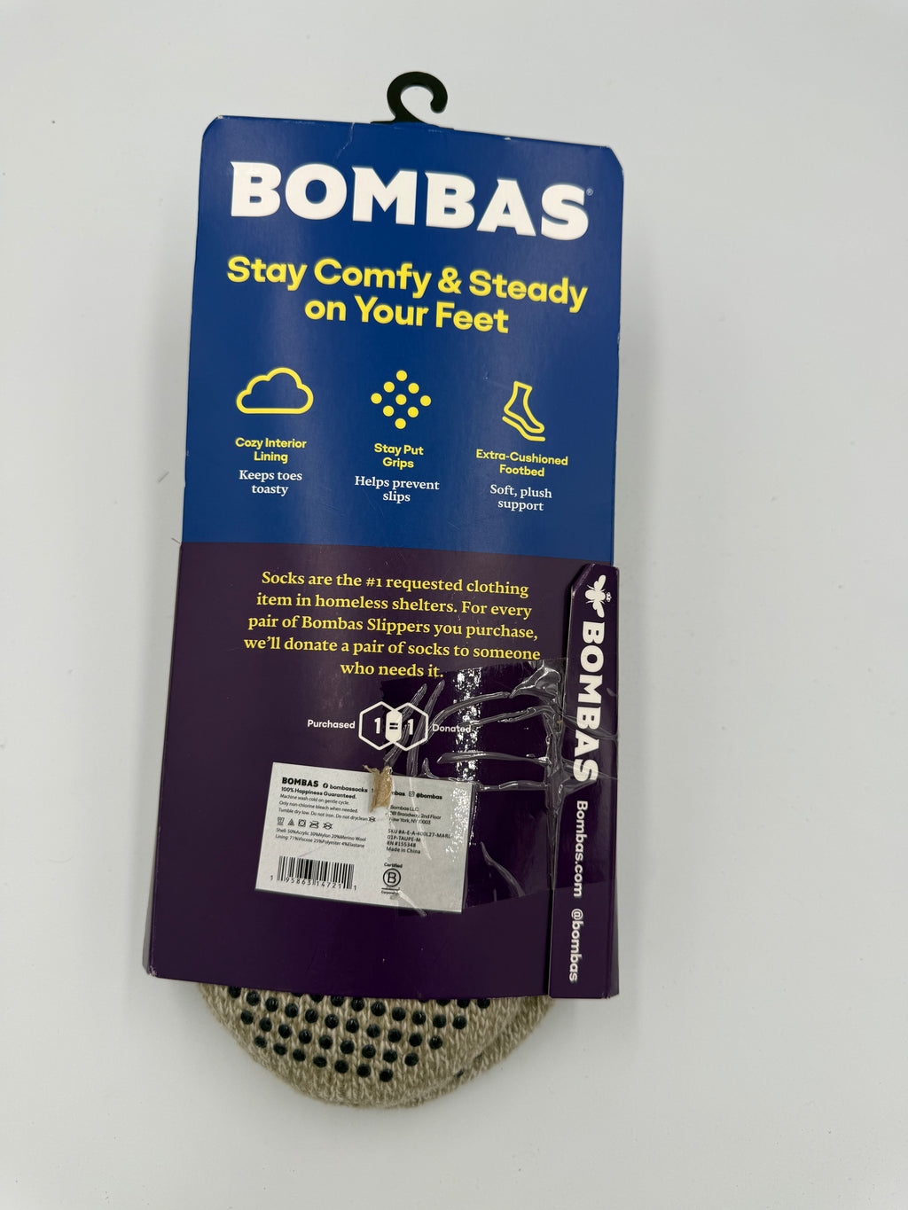 BOMBAS GRIPPER SLIPPER