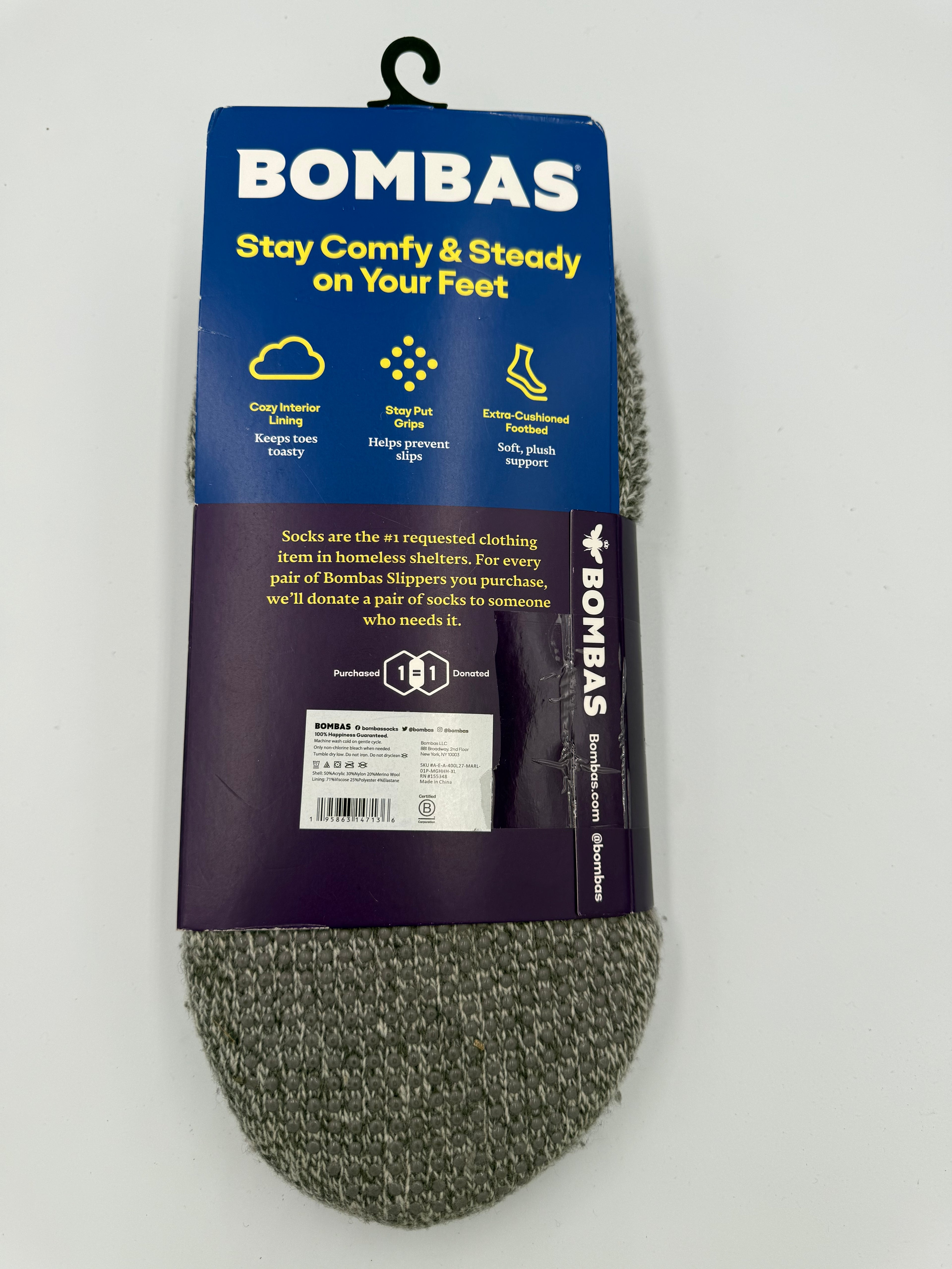 BOMBAS GRIPPER SLIPPER