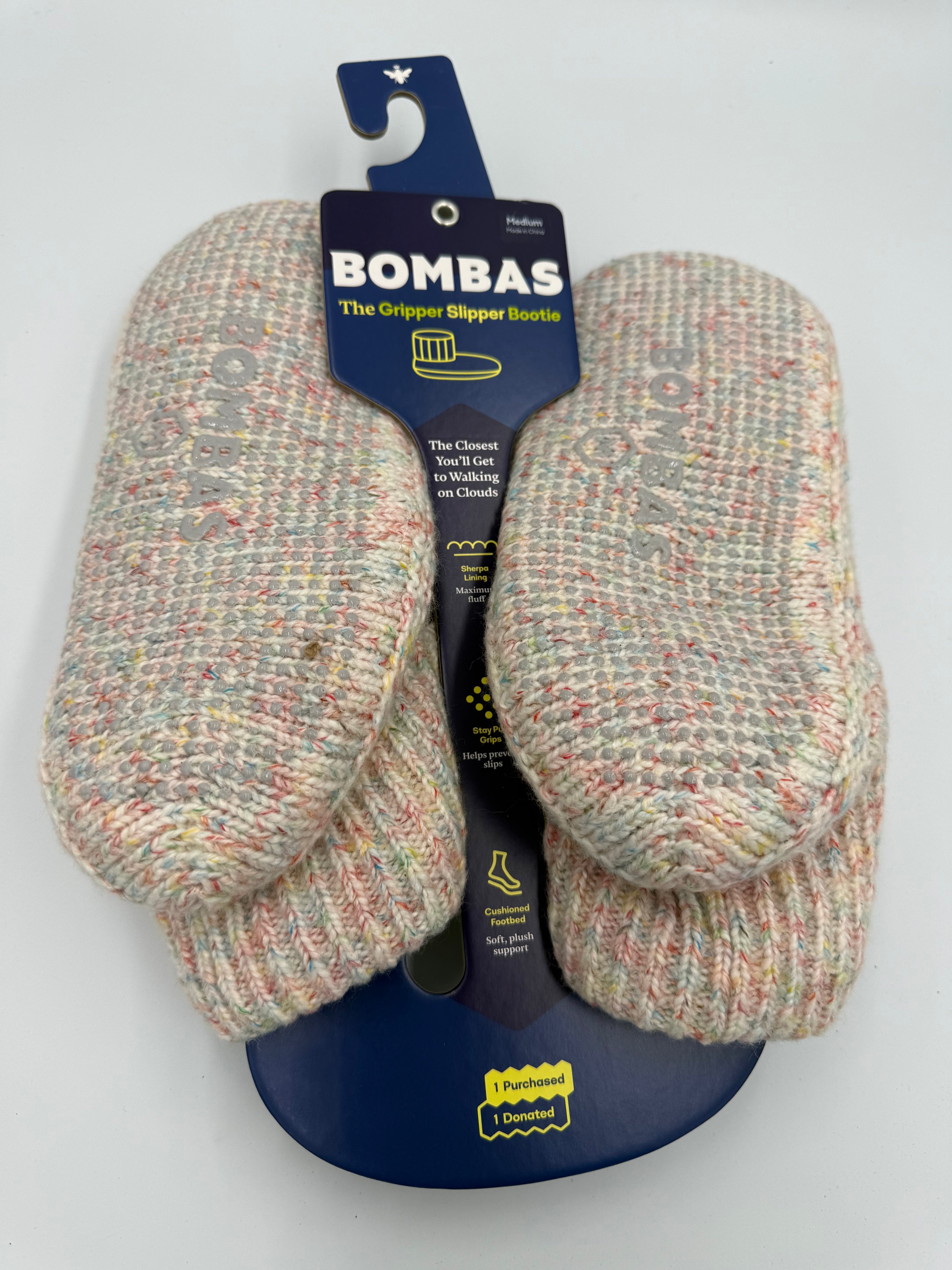 BOMBAS GRIPPER SLIPPER BOOTIE