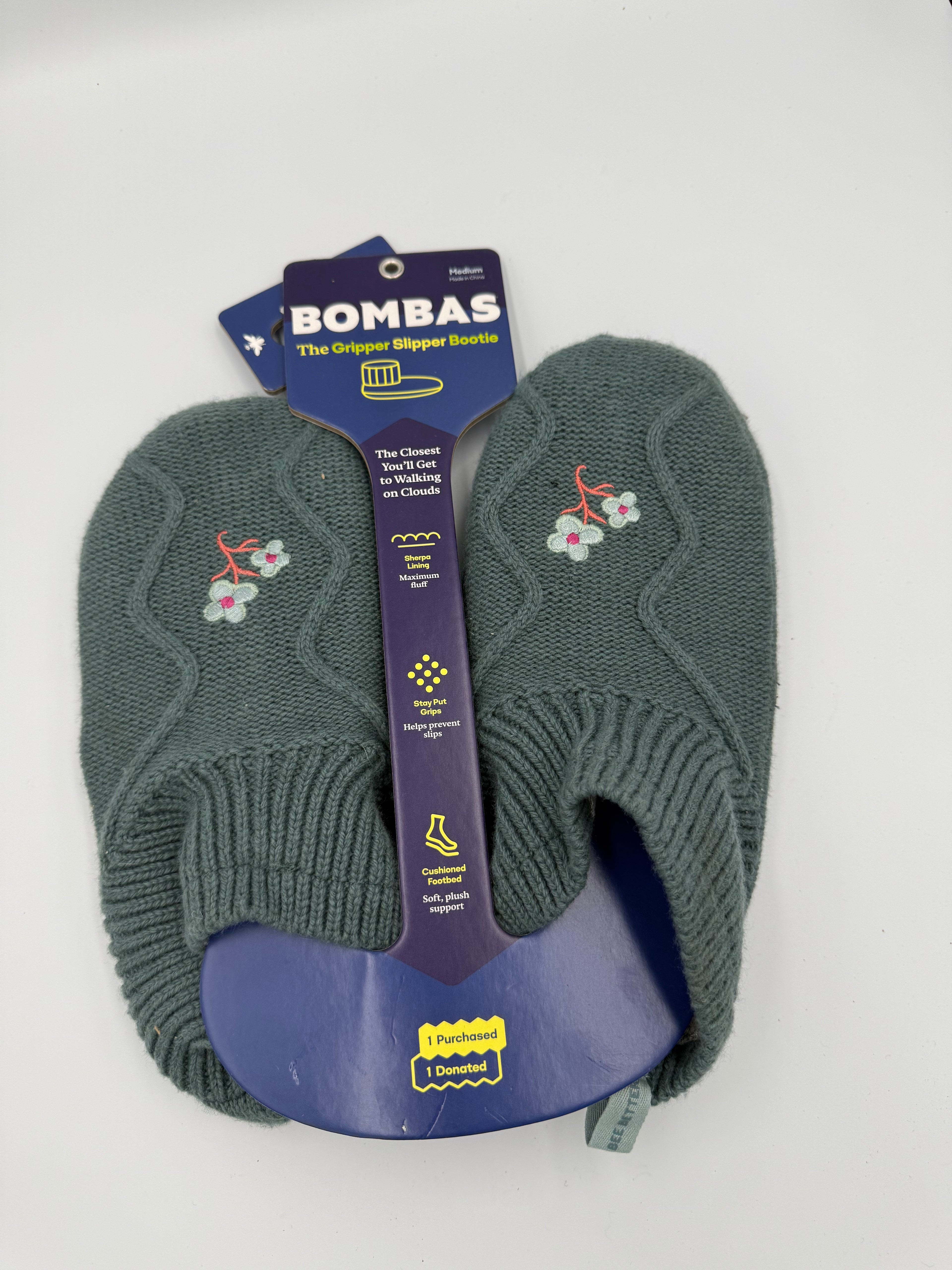 BOMBAS GRIPPER SLIPPER BOOTIE