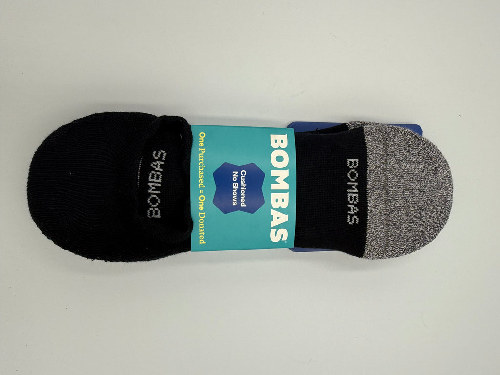 BOMBAS CUSHIONED NO SHOW SOCKS 3 PACK