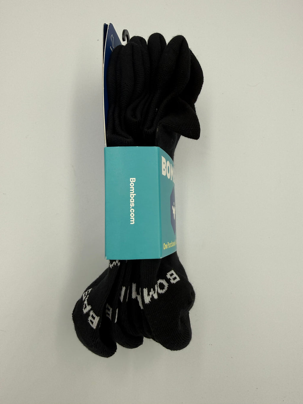BOMBAS ANKLE SOCKS 3 PACK BLACK
