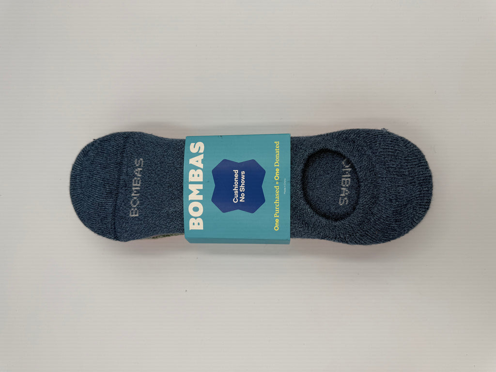 BOMBAS CUSHIONED NO SHOW 4 PACK