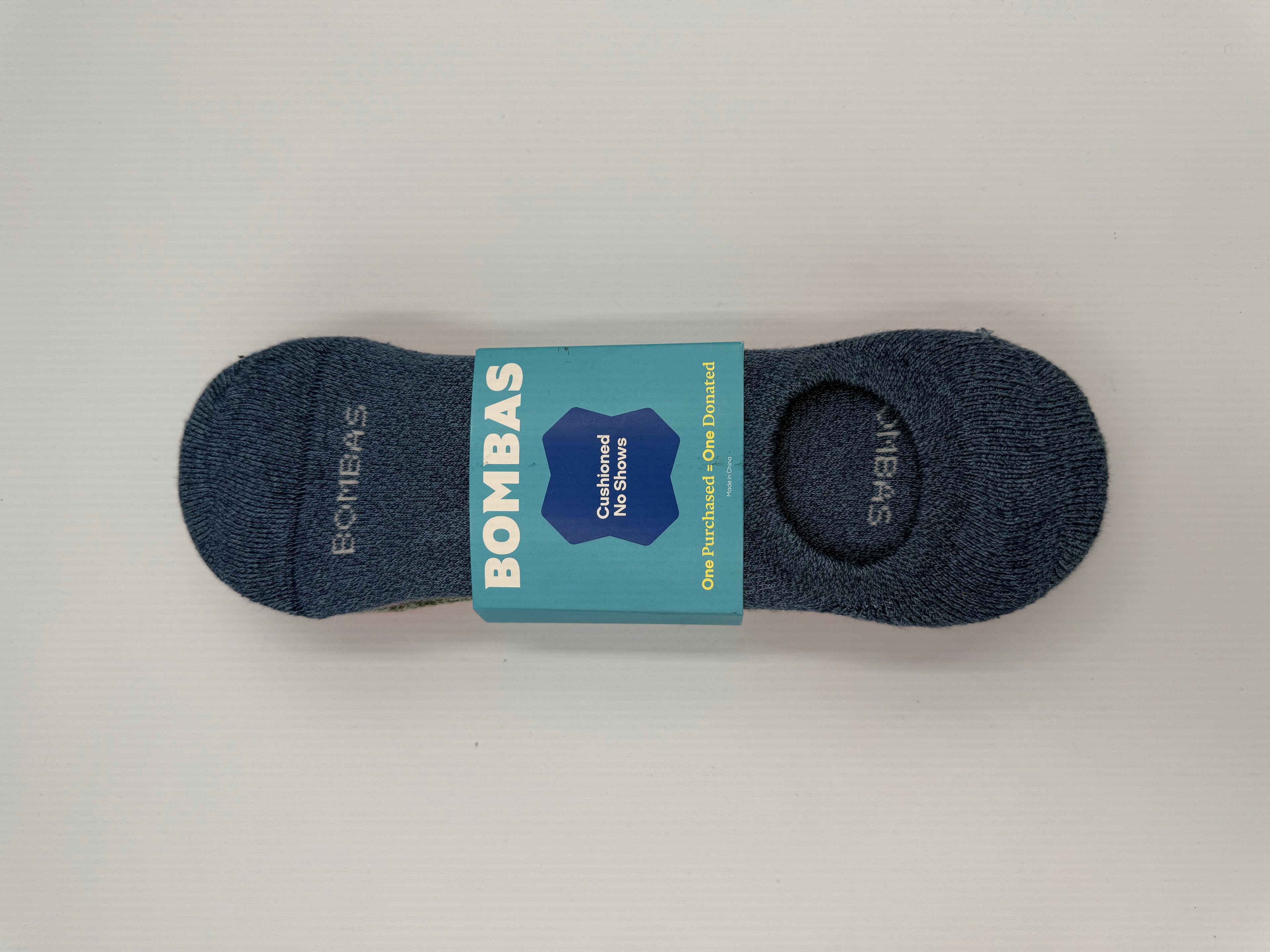 BOMBAS CUSHIONED NO SHOW 4 PACK