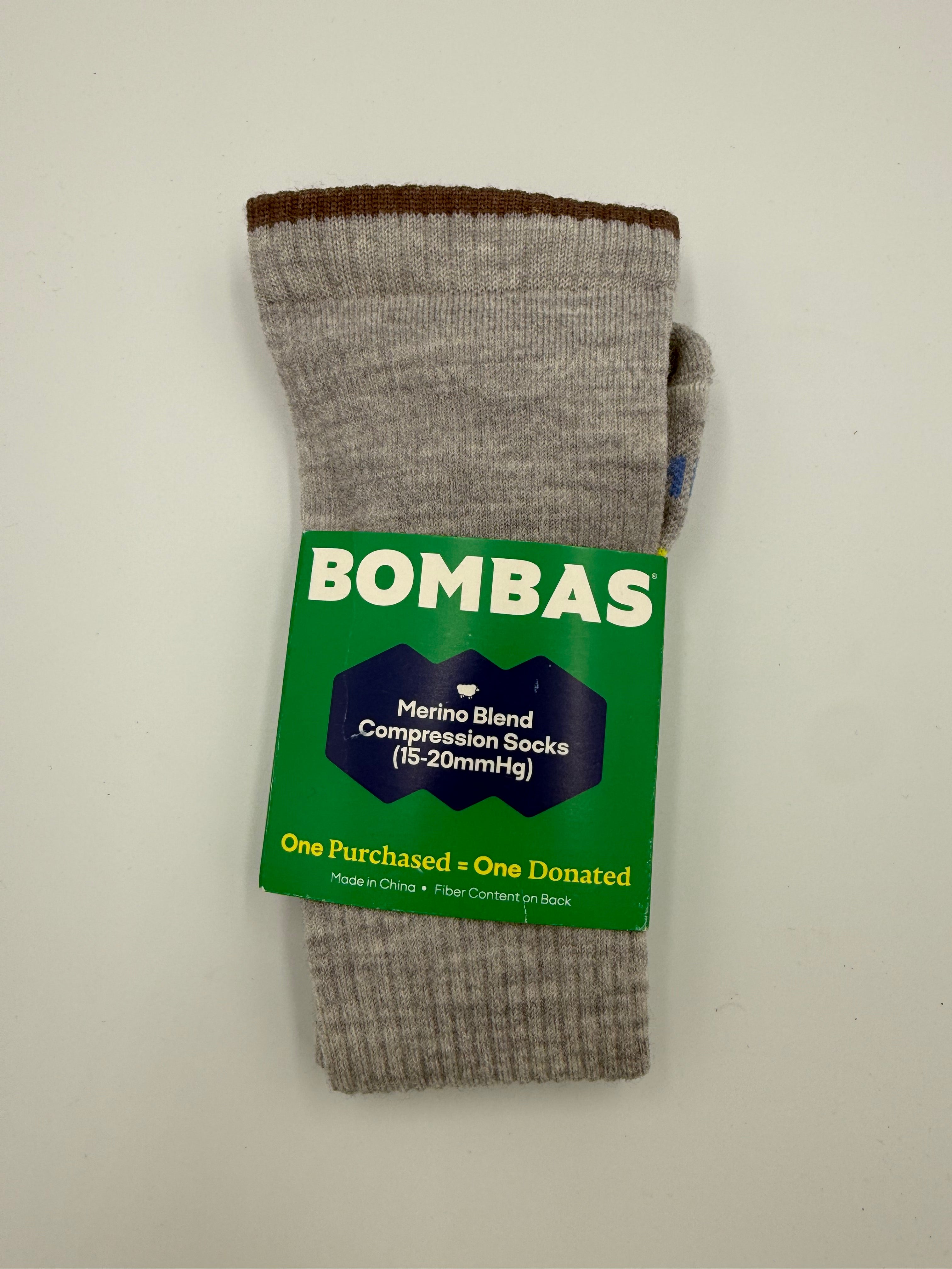 BOMBAS MERINO BLEND COMPRESSION SOCK (15-20mmHg)