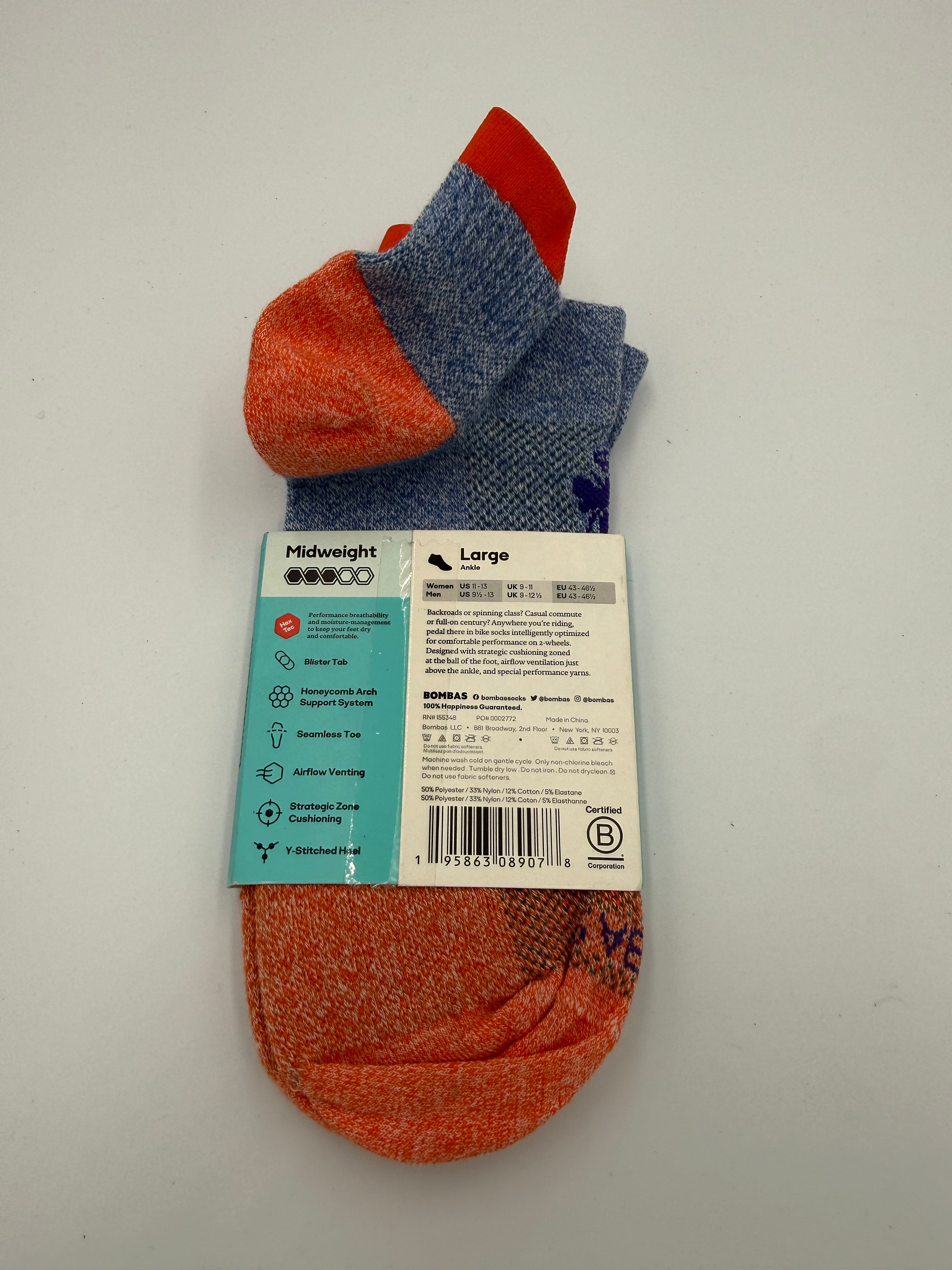 BOMBAS PERFORMANCE CYCLING SOCKS
