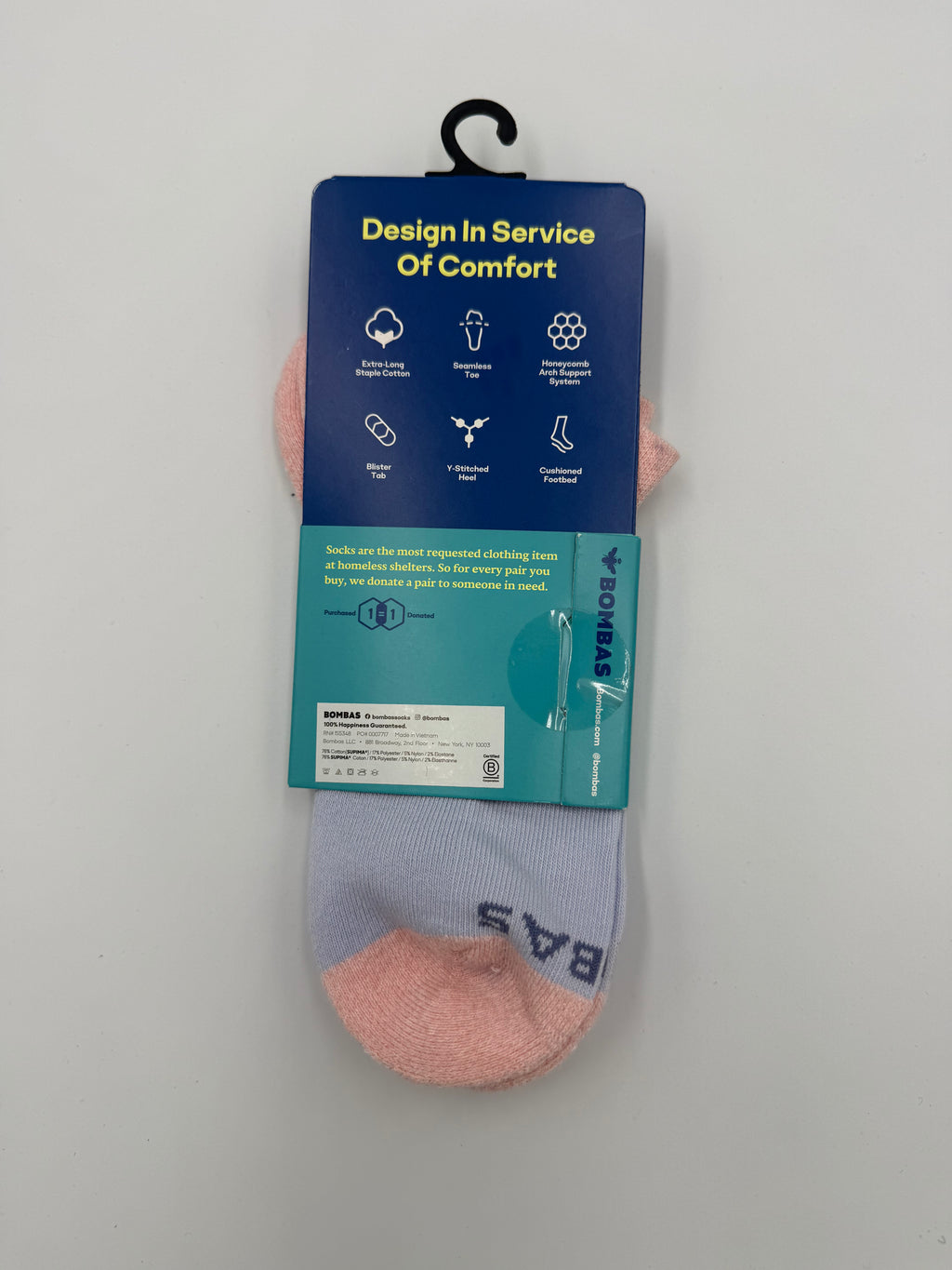 BOMBAS Ankle sock sz Medium