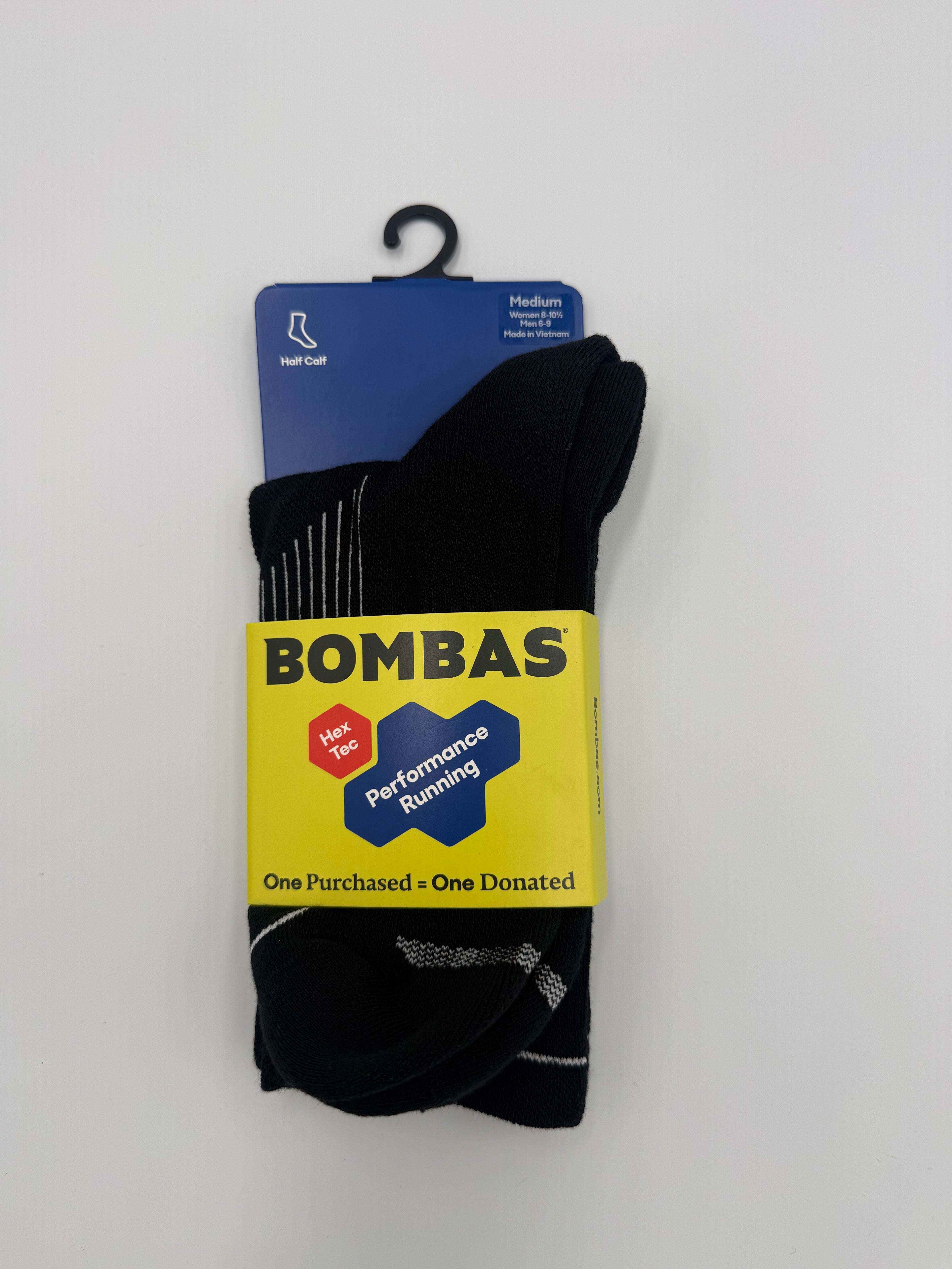 BOMBAS Half Calf sock sz Medium