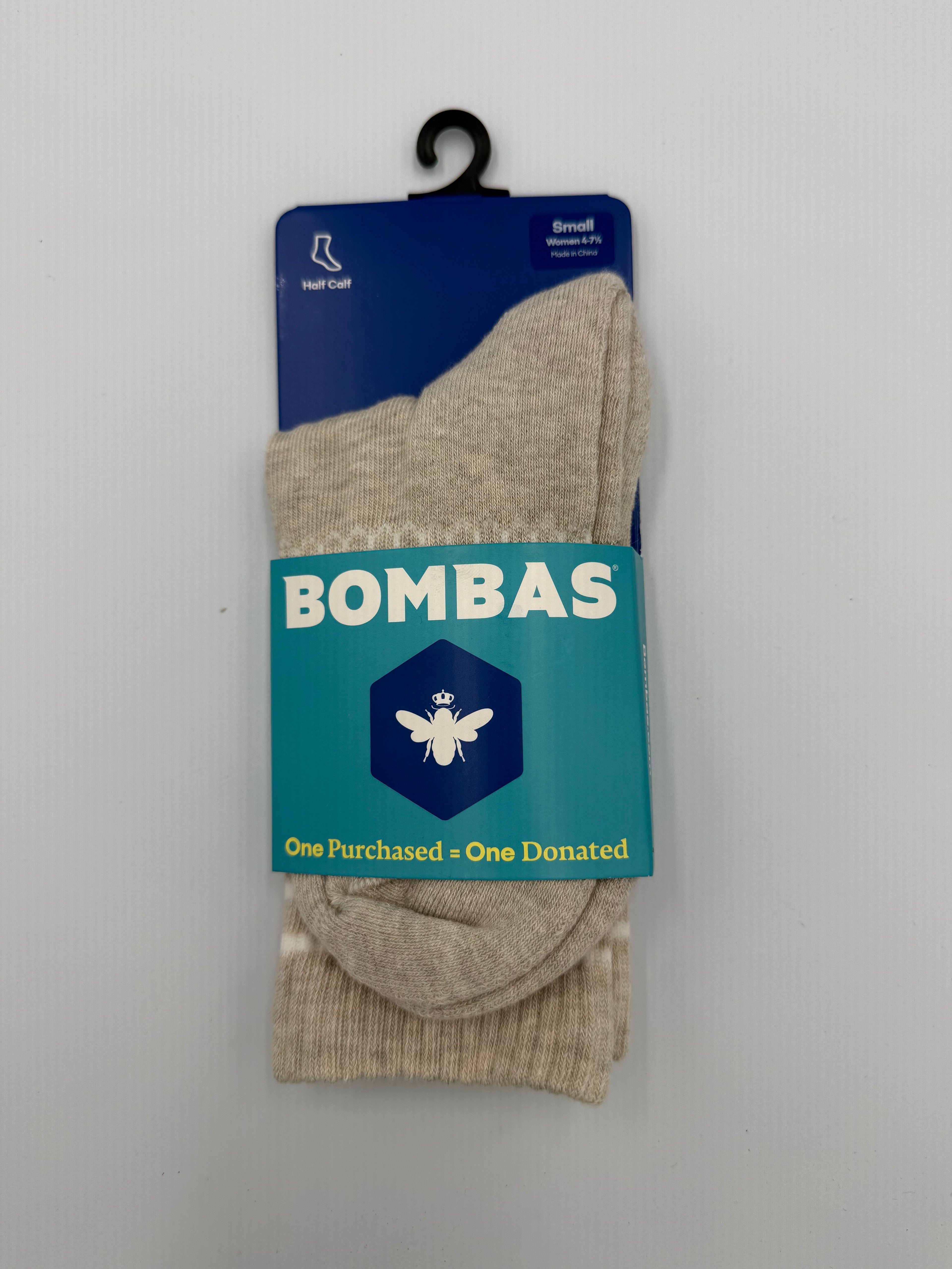 BOMBAS Half Calf Stripes sz Small
