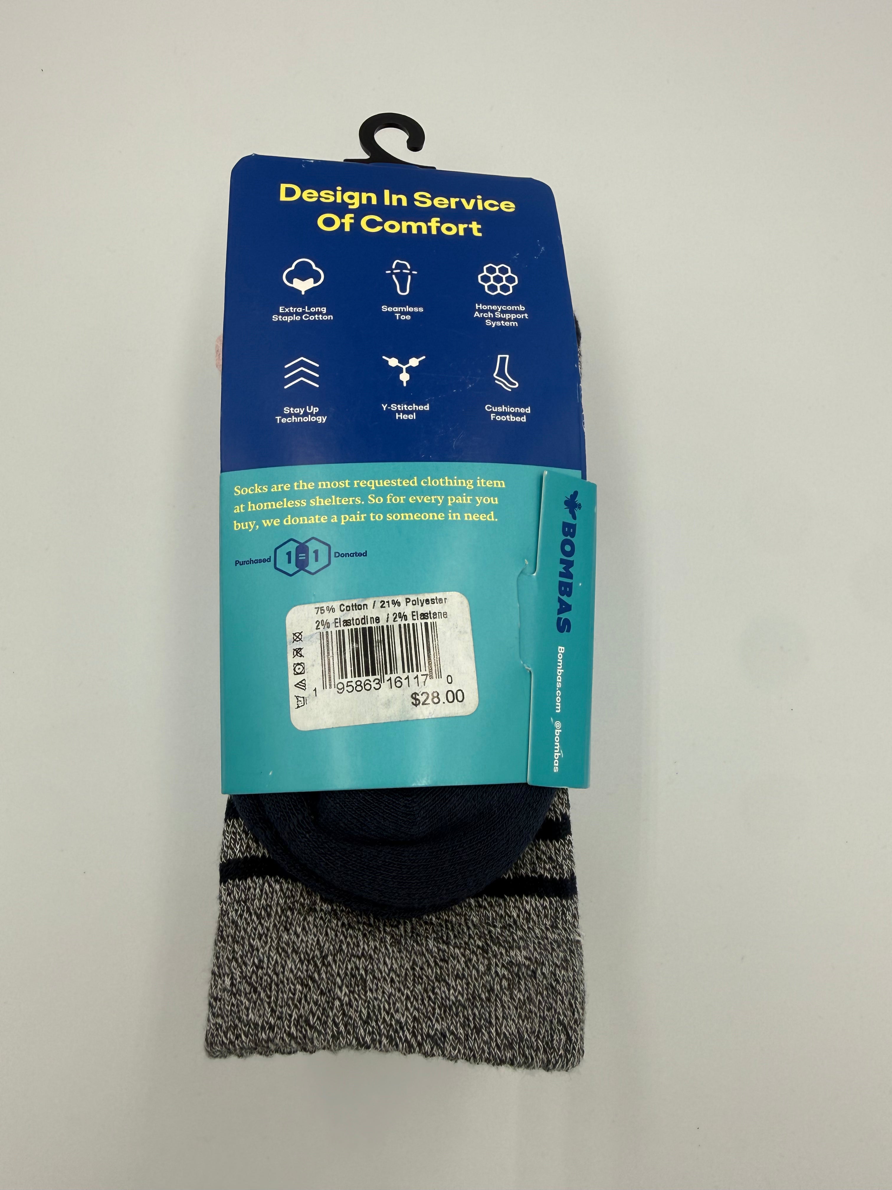BOMBAS Youth 4 pack Calf socks