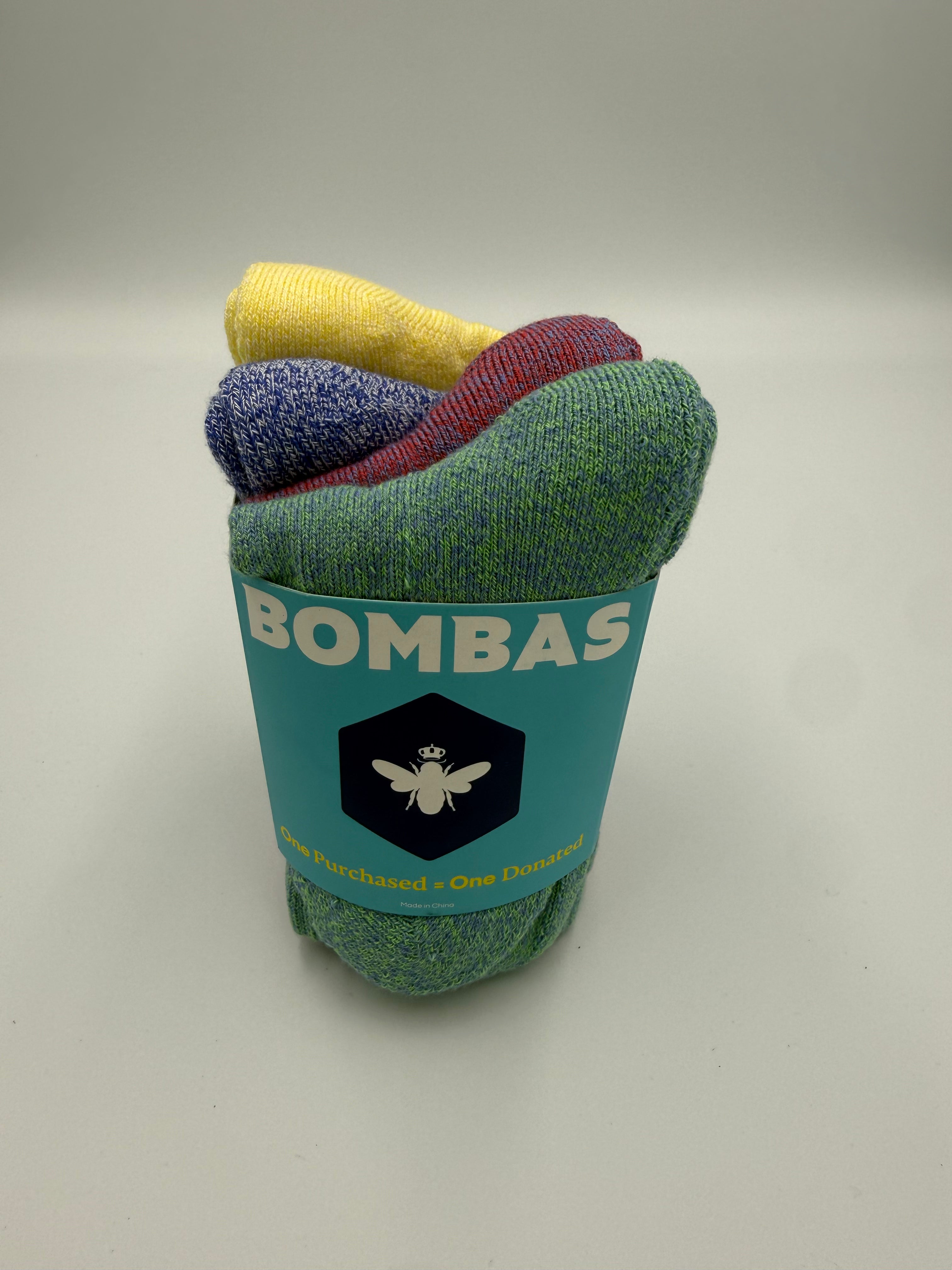 BOMBAS Junior 4 pack Calf socks